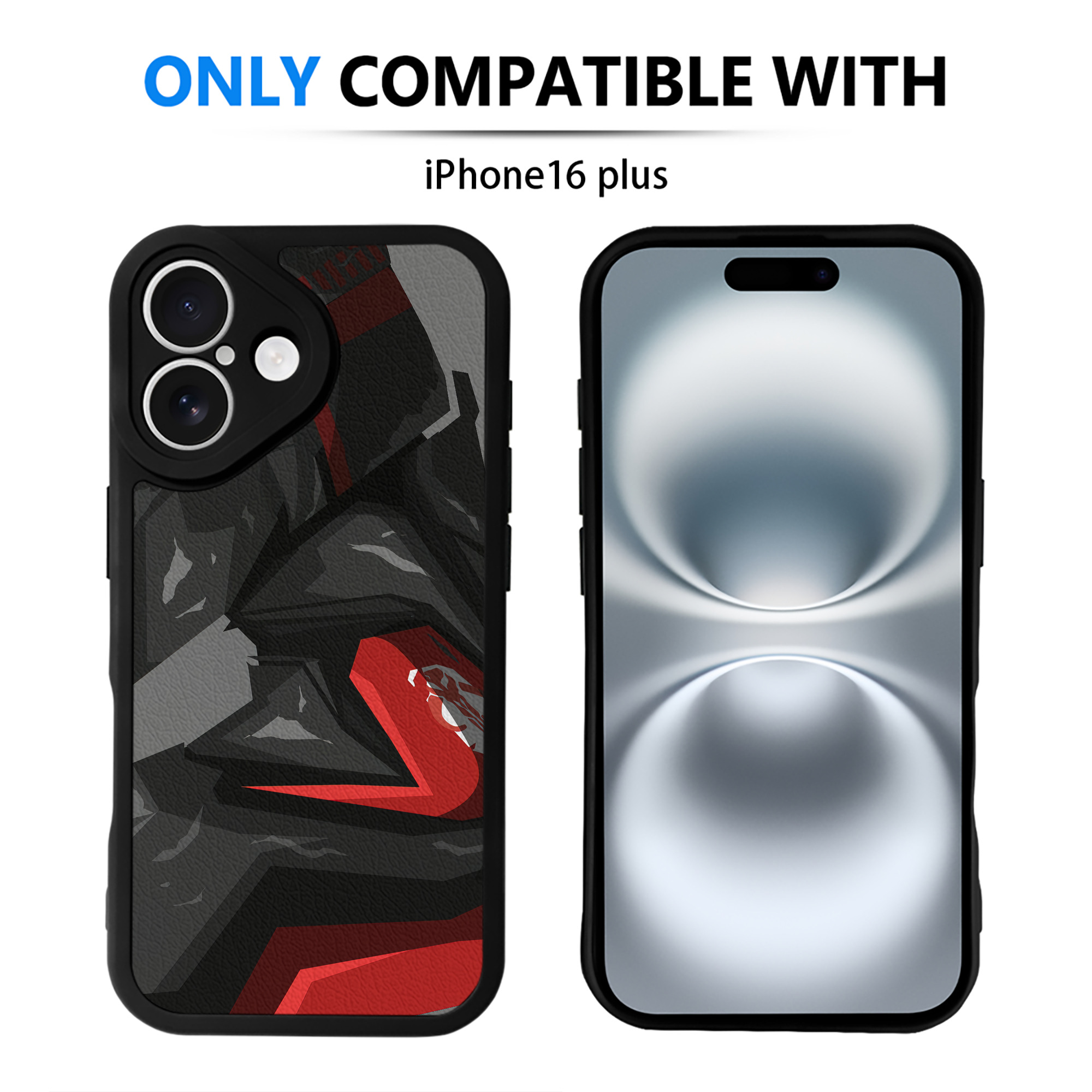 （画像用） スター・ウォーズ Star Wars 【iPhone 16シリーズ対応】シリコンスマホケース（レザー調） 材質：シリコン